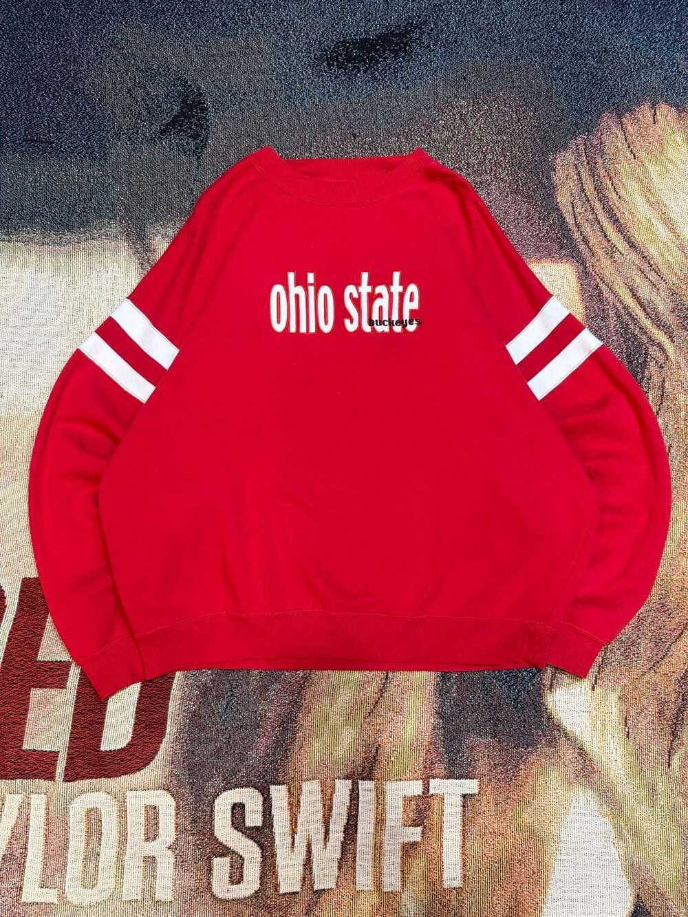 Vintage Red Oak Sportswear Ohio State Buckeyes Crewneck Sweatshirt